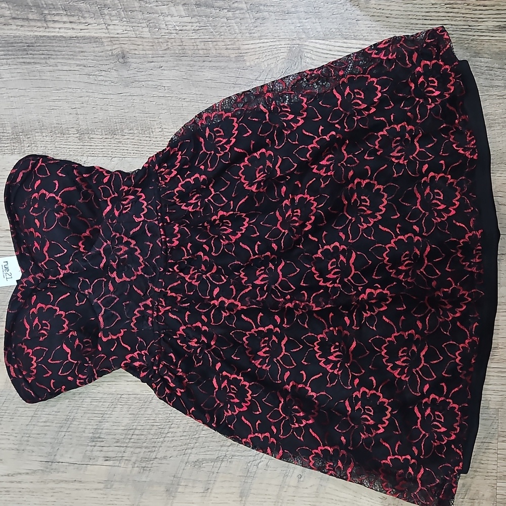 Rue21 Black and Red Dress